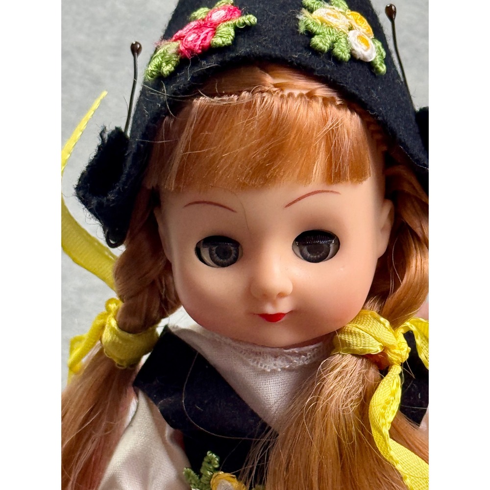 Vintage Symbol of Quality 7013 Dutch Girl Plastic Doll 1960s